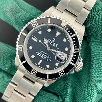 Rolex Submariner Date Card No Holes SEL RRR