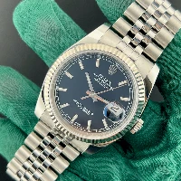 Rolex Datejust 36mm Nero Indici Jubilee