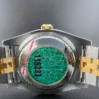 Rolex Datejust 36mm Acciaio/oro Blu Degradè Brillanti