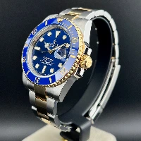 Rolex Submariner Date Acciaio & oro Ceramica Blu