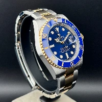 Rolex Submariner Date Acciaio & oro Ceramica Blu