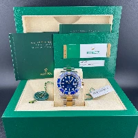 Rolex Submariner Date Acciaio & oro Ceramica Blu