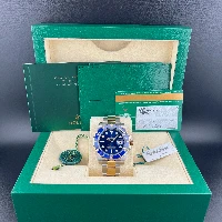 Rolex Submariner Date Acciaio & oro Ceramica Blu