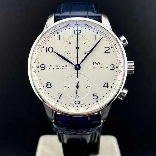 IWC Chronograph Portuguese Sfere Blu