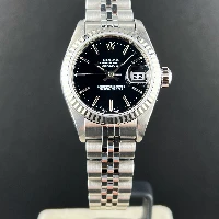 Rolex Lady Datejust 26mm Jubilee Nero Indici