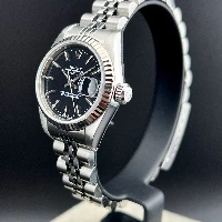 Rolex Lady Datejust 26mm Jubilee Nero Indici