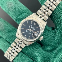 Rolex Lady Datejust 26mm Jubilee Nero Indici
