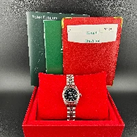 Rolex Lady Datejust 26mm Jubilee Nero Indici