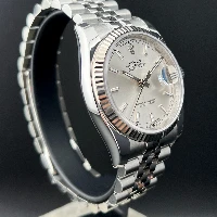 Rolex Datejust 36mm Silver Index Jubilee