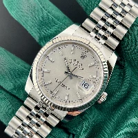 Rolex Datejust 36mm Silver Index Jubilee