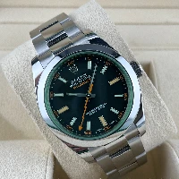 Rolex Milgauss Nero Vetro Verde