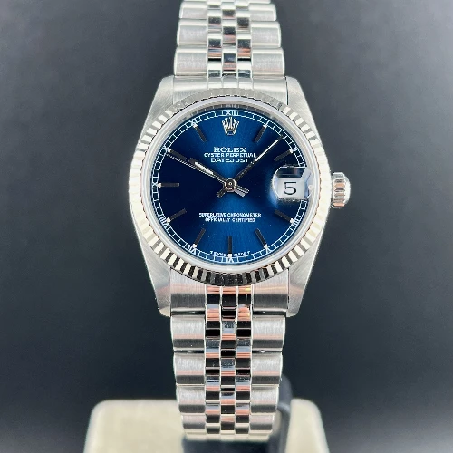 Rolex Datejust 31mm Blu Indici Jubilee