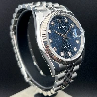 Rolex Datejust 36mm Blu Computer Brillanti