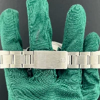 Rolex Oyster Perpetual Date 34mm Topolino Silver Mickey & Minnie