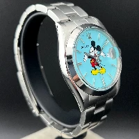 Rolex Oyster Date Precision Mickey Mouse Tiffany Topolino
