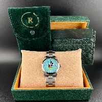Rolex Oyster Date Precision Mickey Mouse Tiffany Topolino