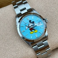 Rolex Oyster Date Precision Mickey Mouse Tiffany Topolino