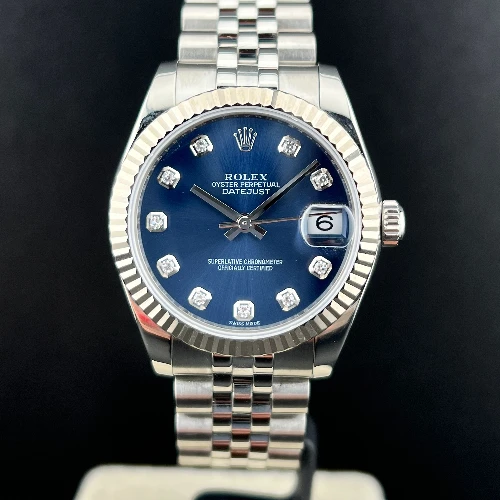 Rolex Datejust 31mm Blu Diamanti Jubilee