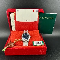 Rolex Oyster Perpetual 31mm Blue 3-6-9 Dial