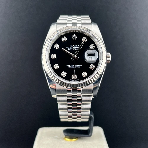 Rolex Datejust 36mm Black Brillanti