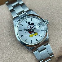 Rolex Oyster Date Precision Topolino Silver