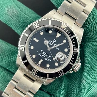 Rolex Submariner Date Card No Holes SEL RRR