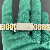 Rolex Lady Datejust 26mm Acciaio & oro Brillanti Computer Silver