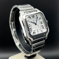 Cartier Santos De Cartier Large L size White Bianco