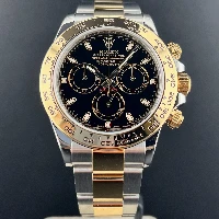 Rolex Daytona Acciaio&Oro Black Dial