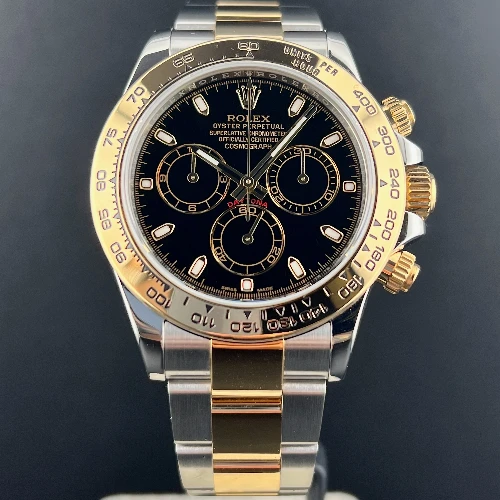 Rolex Daytona Acciaio&Oro Black Dial