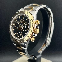 Rolex Daytona Acciaio&Oro Black Dial