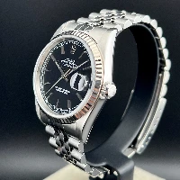 Rolex Datejust 36mm Nero Indici Jubilee