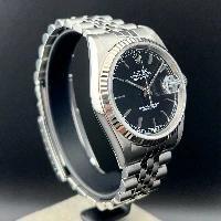 Rolex Datejust 36mm Nero Indici Jubilee