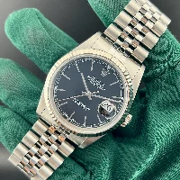 Rolex Datejust 36mm Nero Indici Jubilee