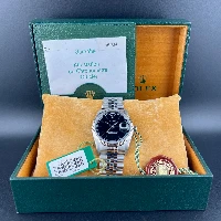 Rolex Datejust 36mm Nero Indici Jubilee