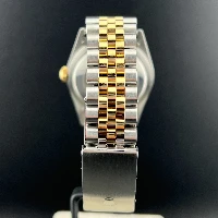 Rolex Datejust 36mm Acciaio/oro Nero Brillanti