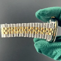 Rolex Datejust 36mm Acciaio/oro Nero Brillanti