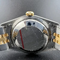 Rolex Datejust 36mm Acciaio/oro Nero Brillanti