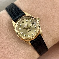 Rolex Lady Datejust 26mm Oro Champagne Brillanti