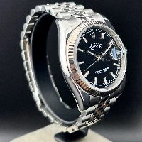 Rolex Datejust 36mm Nero Indici Jubilee