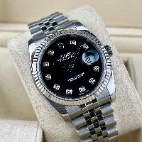 Rolex Datejust 36mm Black Brillanti