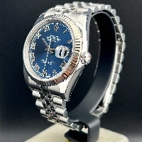 Rolex Datejust 36mm Blu Romani Jubilee