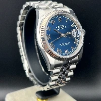 Rolex Datejust 36mm Blu Romani Jubilee