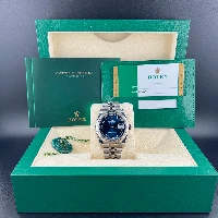 Rolex Datejust 36mm Blu Romani Jubilee