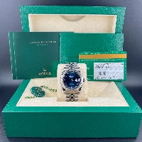 Rolex Datejust 36mm Blu Romani Jubilee