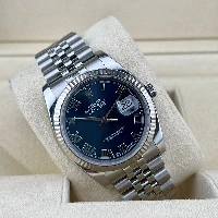 Rolex Datejust 36mm Blu Romani Jubilee