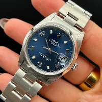 Rolex Oyster Perpetual Date 34mm Blu