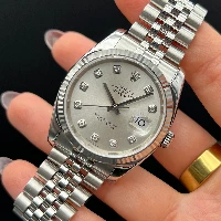 Rolex Datejust 36mm Brillanti Silver
