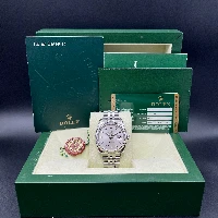 Rolex Datejust 36mm Brillanti Silver