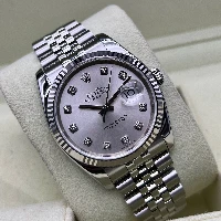 Rolex Datejust 36mm Brillanti Silver